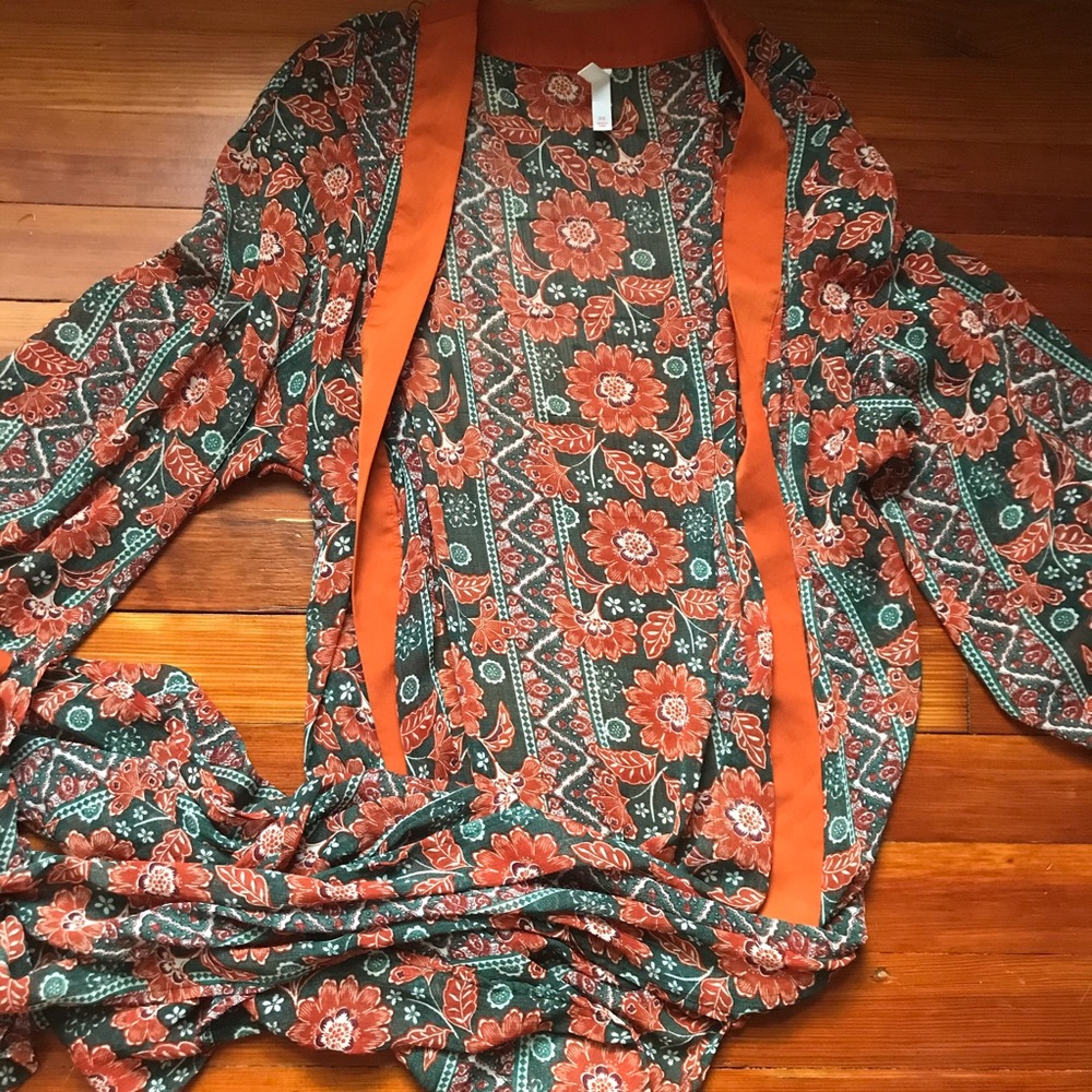 Floral Kimono